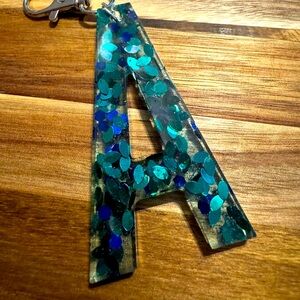 A letter key chain or bag clip!